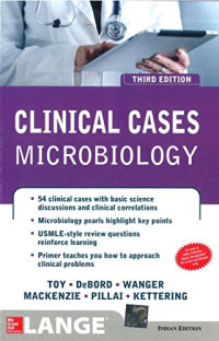 Image of LANGE CLINICAL CASES : MICROBIOLOGY
